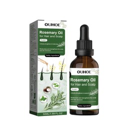 Rosemary Mint Oil for Hair and Scalp, 50ml, Plant-Based Hair Nourishing Treatment