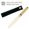 Classy Luxury Satin Gold Letter Opener