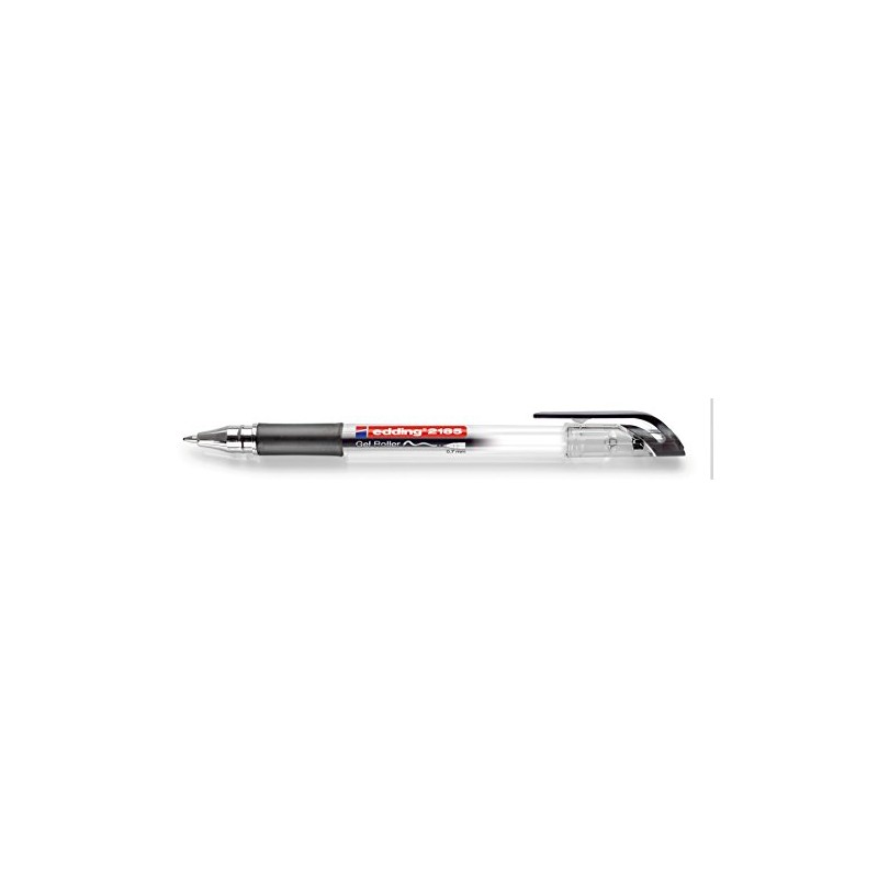Edding 2185 Gel Rollerball Pens (Standard Colours), 7 Pieces, 0.7
