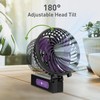 Holmes 4" Portable Handheld Fan – 3 Speeds, Rechargeable, USB-C,