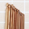 Aeelike Crochet Hook Sets for Beginners, Lightweight Bamboo Crochet Hook
