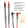 P1505 150cm 1000V/10A Universal Multimeter Test Lead Probe Cable Silicone
