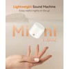 Dreamegg Portable White Noise Machine - Travel Sound Machine for