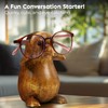 Penguin Eyeglass Holder Stand - Handcrafted in Indonesia - Wooden