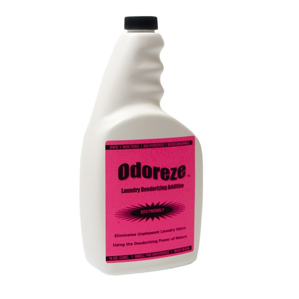 ODOREZE Natural Probiotic Clothing Smell Removal Laundry Additive: 16 oz. Concentrate Makes 64 Gallons