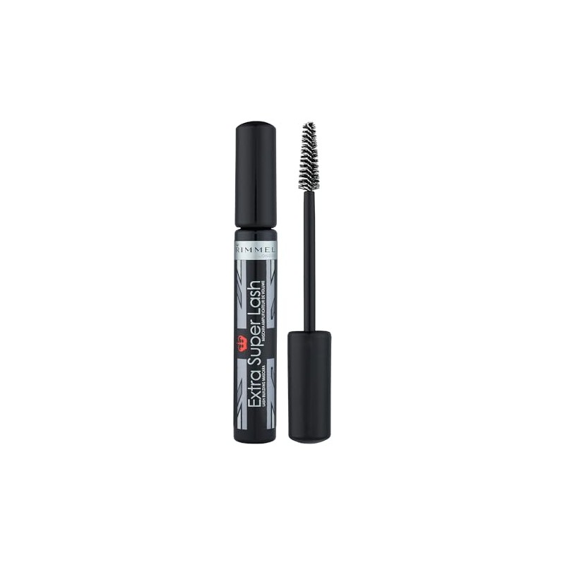 Rimmel Extra Super Lash Mascara, Black, 0.27 Fluid Ounce