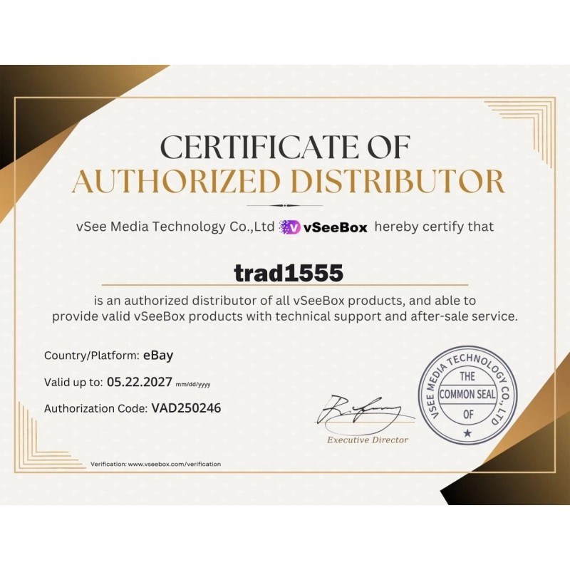 vSeeBox Original vSeeBox Bluetooth, Voice Remote Control Compatible with Elite