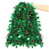 LOKIPA Christmas Tinsel Garland, 32.8 Ft Xmas Tinsel Decoration Metallic