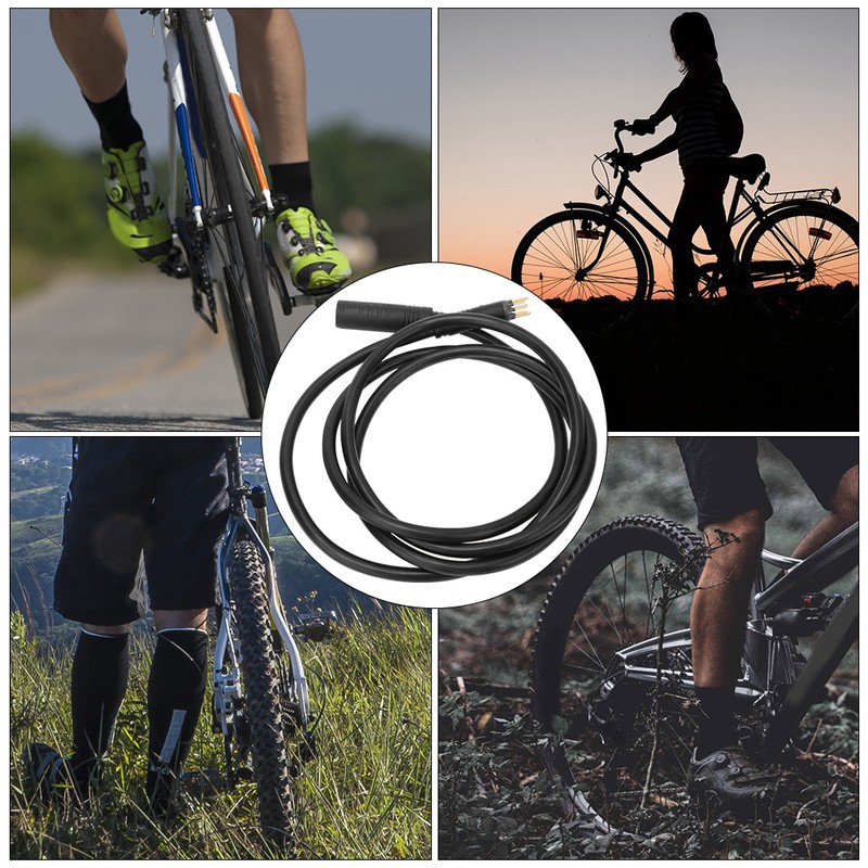 9 Pin Wheel Motor Extension Cable for Electric Bike Female