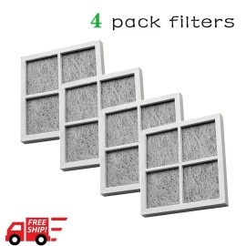 Replaces LG LT120F, For LG ADQ73214404 Refrigerator Accessories LT120F Hepa Filter for Kenmore LG ADQ73334008 4pack