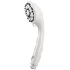 Aqua Vista 3-in. White Handheld Shower Head with 3 Spray