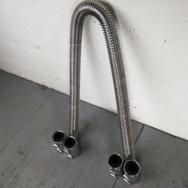 National Speed Automotive Supply 1995 - 2005 Chevy 48 Stainless Steel SS Radiator Hoses Kit