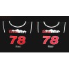 Coors Light Beer Bottle Koozie Classic Jersey 78 Logo -