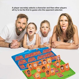 Coolstuffx Guess Who Family Game: Persons/Animals – with scoring markers. Small and portable - Good for your travels. (Guess Who)