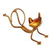 Cat Wine Holder Innovative Modern Style Decorative Metal Cat Shaped