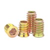 Qrity Pack of 20 Threaded Inserts Nuts, Screw Nuts, M4