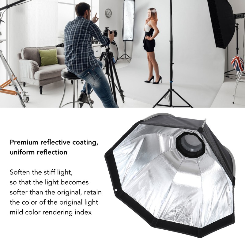 Octagonal Softbox Portable Foldable Umbrella Octagonal Softbox for Photo Studio