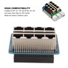 GPIO Breakout Board Professional 8 RJ45 Ports 40 Pin Power