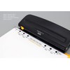 (Black) - Bira Craft Adjustable 6 Hole Punch, Black, 8