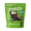 Free2b Dark Chocolate Mint Mini Cups, Safe for School and