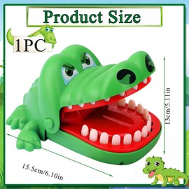 Crocodile Dentist Game, 1 Pc Crocodile Toy Crocodile Teeth Game, Biting Finger Dentist Game Funny Interactive Toy