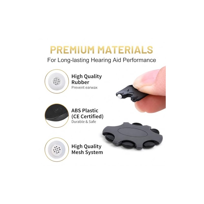 Hearing Aid Wax Guards for Oticon Prowax Minifit, 5 Packs/30
