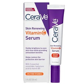 CeraVe Sérum Vitamina C  Vitamin C Serum with Hyaluronic Acid, 1 oz                                                                                   