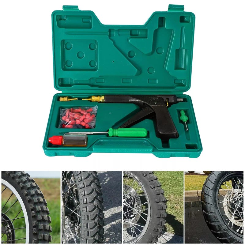 VideoPUP Tire Repair Kit, Tire Plug Kit Heavy Duty Professional,