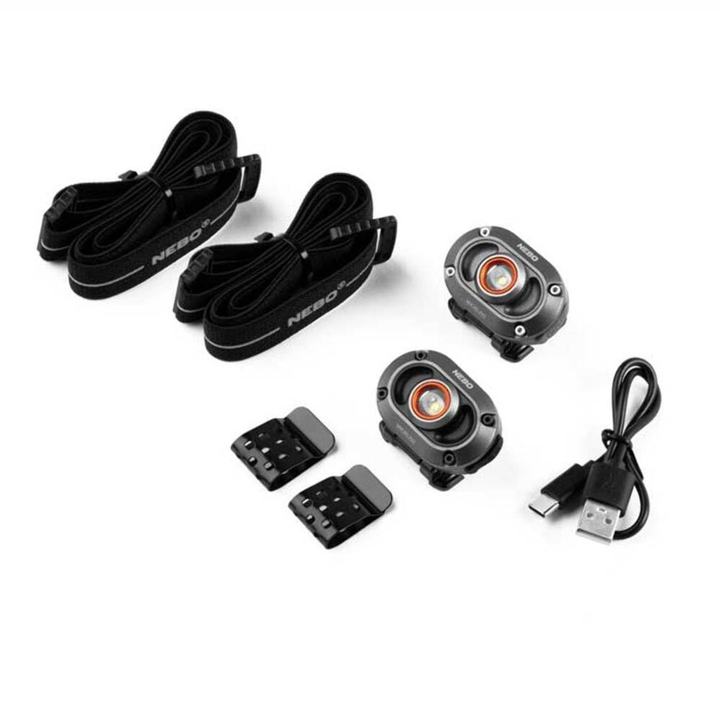 NEBO MYCRO 250 Rechargeable Headlamp | 250 Lumens, 3 Light
