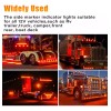 LOVLY 50pzs Plafones Led Cromado Para Camión Trailer Micro 24v