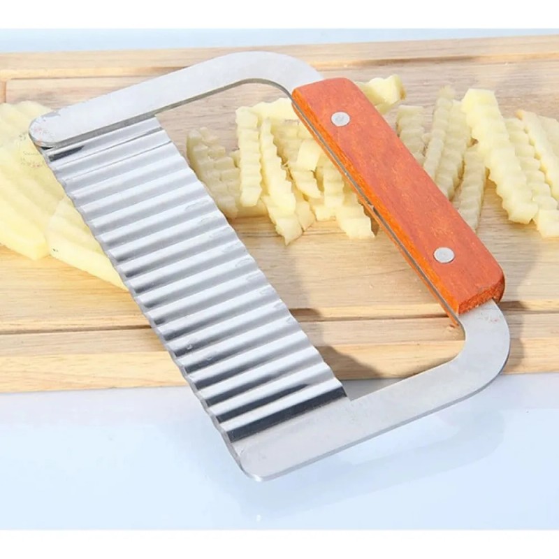 Cuchilla De Chip Ondulada Y Arrugadapara Patatas Fritas