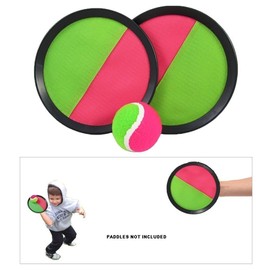 YMCtoys Toss and Catch Ball Game Set Paddle Game (12 Replacement / Extra Balls)