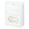 Mail Slot Catcher Bag, Indoor White Mail Catcher Felt Cloth