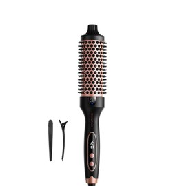 Wavytalk Cepillo Térmico para Cabello, Thermal Brush,Tecnología Iónica  Cepillo Redondo Calentado de 1.5 Pulgadas para Aspecto de Soplado, Doble...   