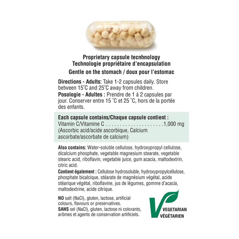 Jamieson Exxtra-C Timed Release - 1,000 mg Vitamin C, 75