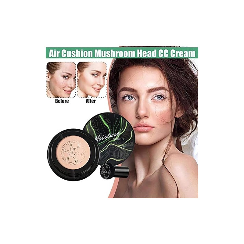Base de maquillaje CC con cojín de aire Mushroom Head,