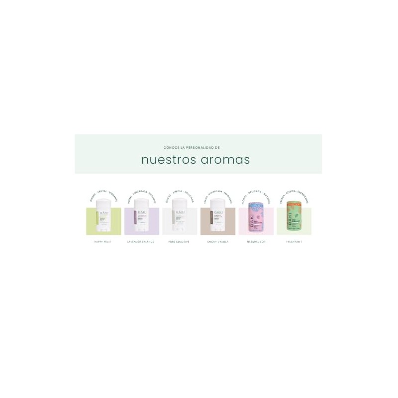 Desodorante Natural en Barra 65g – Happy Fruit – Aroma