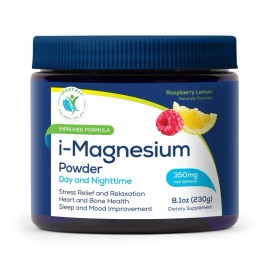 Magnesium Glycinate Malate Citrate Powder High Absorption Ionic Mineral Blend with Trace Minerals Gluten Free Non GMO Dietary Supplement Powder
