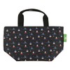 ECO CHIC Lightweight Foldable Insulated Lunch Bag Water Resistant Cooler