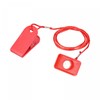 sourcing map Fitness Magnet Key, 46x28mm Rectangle Shell, 15mm Dia.