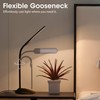 TEKLED® LED Desk Lamp | Stepless Dimmable with Flexible Gooseneck