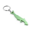 Komonee Shark Green Bottle Opener Key Chain Metal Sea Life
