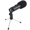 LiebeWH USB Microphone, USB Condenser, Metal Live Microphone for Computer,