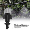 50Pcs Misting Nozzles Kit Patio Garden Sprinkler Head Set Plastic