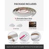 Shine Decor Under Cabinet Lighting Strip, Free Cuttable LED Silicone
