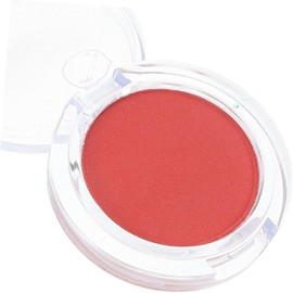 NOLITOY Rubor en Polvo Portátil para Mujer 1 Unidad Tono Rojo Mate Compacto Ligero Uso Diario Maquillaje Natural