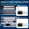 hykolity 4 Pack Linkable LED Shop Light, 4FT 44W [300W