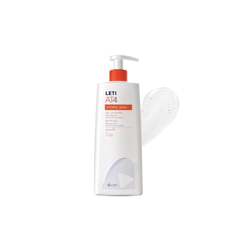 Leti At4 gel de baño c/250 ml