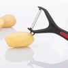 Westmark Gallant Peeler, Plastic/Stainless Steel, Black/Red/Silver
