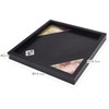 Ishida 52144 Kyo-Yuzen Horn Tray, Black, 7.1 inches (18 cm)